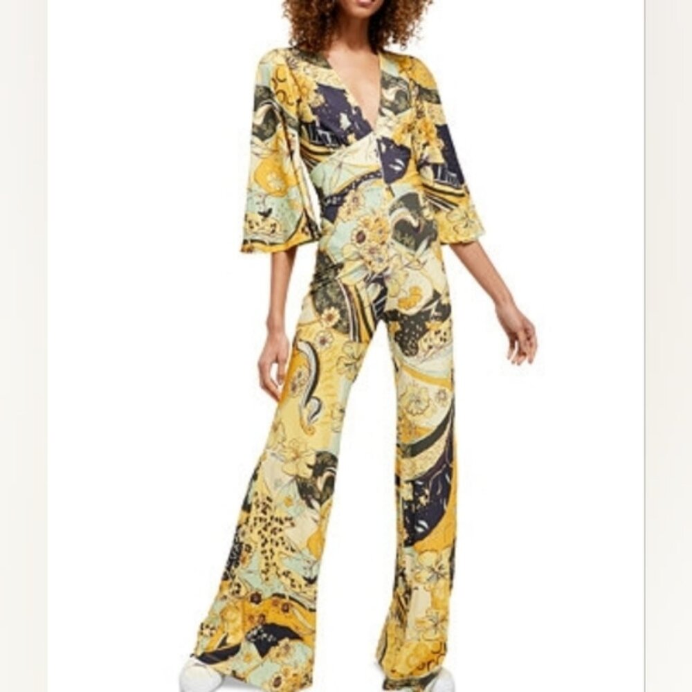 Free People Night Fever Jumpsuit